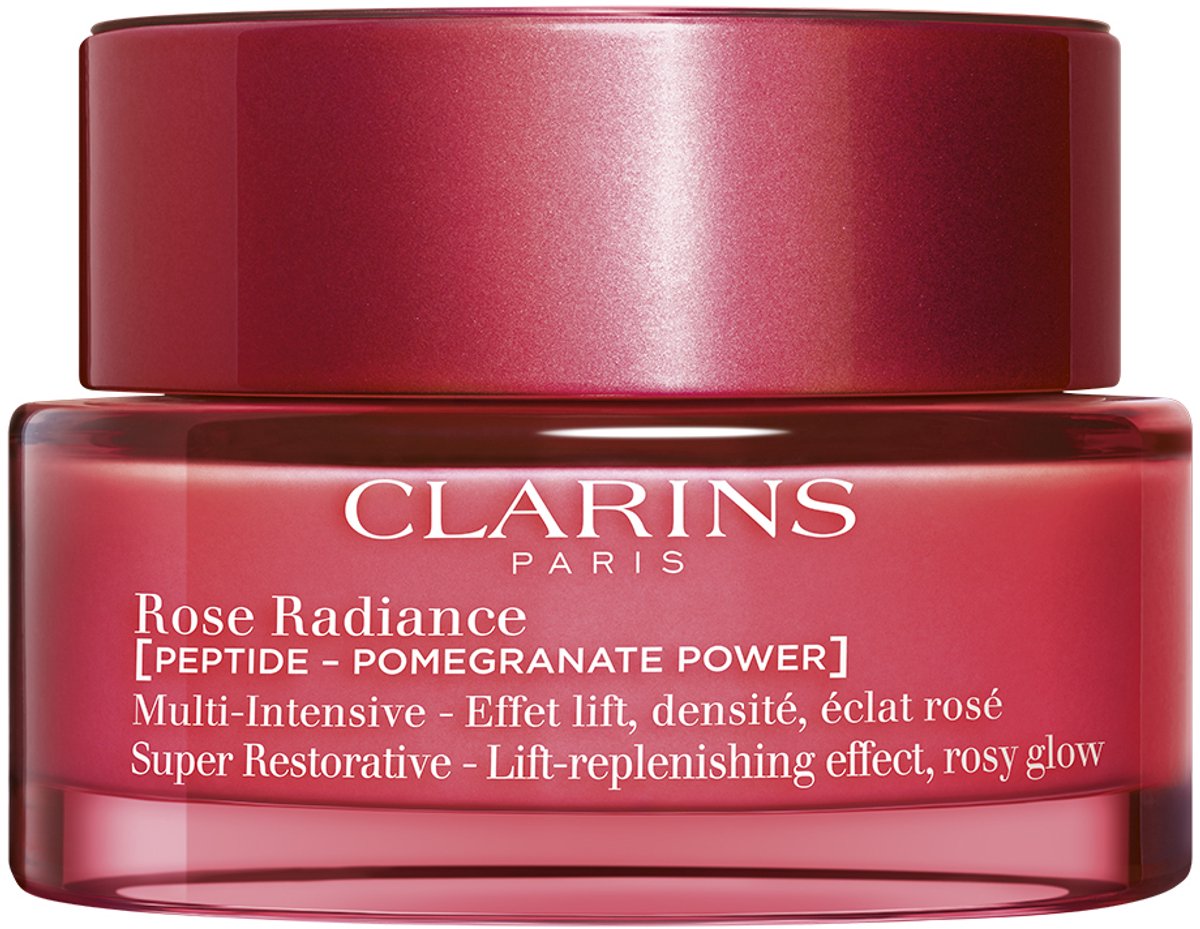 Clarins Damen Gesichtspflege Rose Radiance Multi - Intensive Anti-Aging-Creme - Anti-Falten