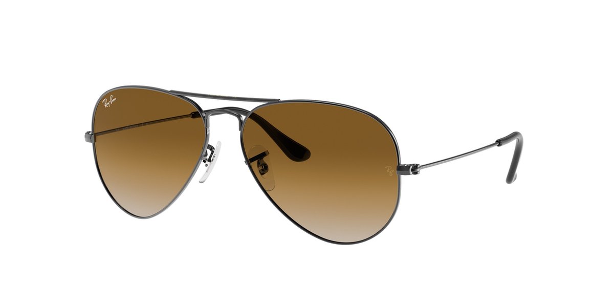 Ray-ban Unisex-Sonnenbrille RB3025 004/51 58-14 Aviator Gradient
