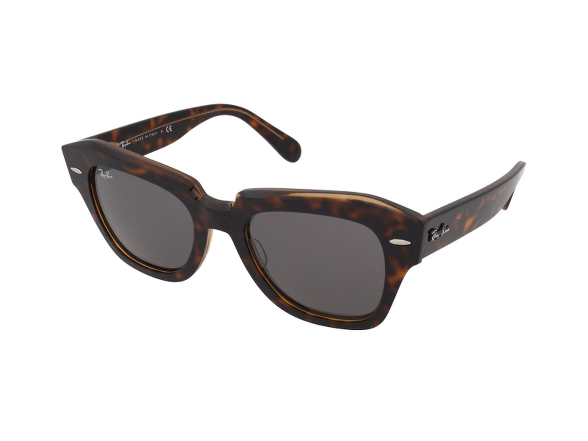 Ray-ban Unisex-Sonnenbrille RB2186 1292B1 T49 State Street Carey