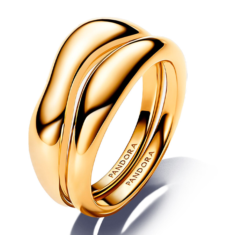 Pandora Ringe Kombinierbare Ringe in organischer Form 163264C00