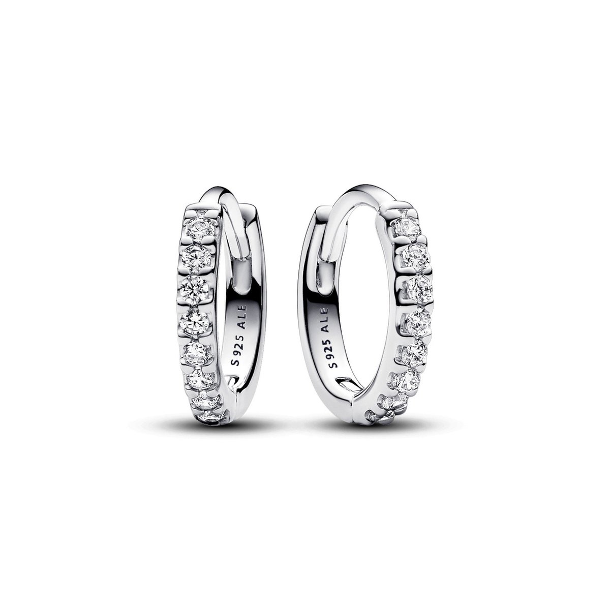 Pandora Ohrringe Glänzende Hug-Creolen 293015C01