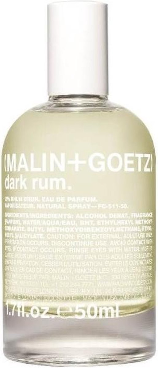 Malin+goetz Perfumes Nicho Unisex Dark Rum Eau de Parfum