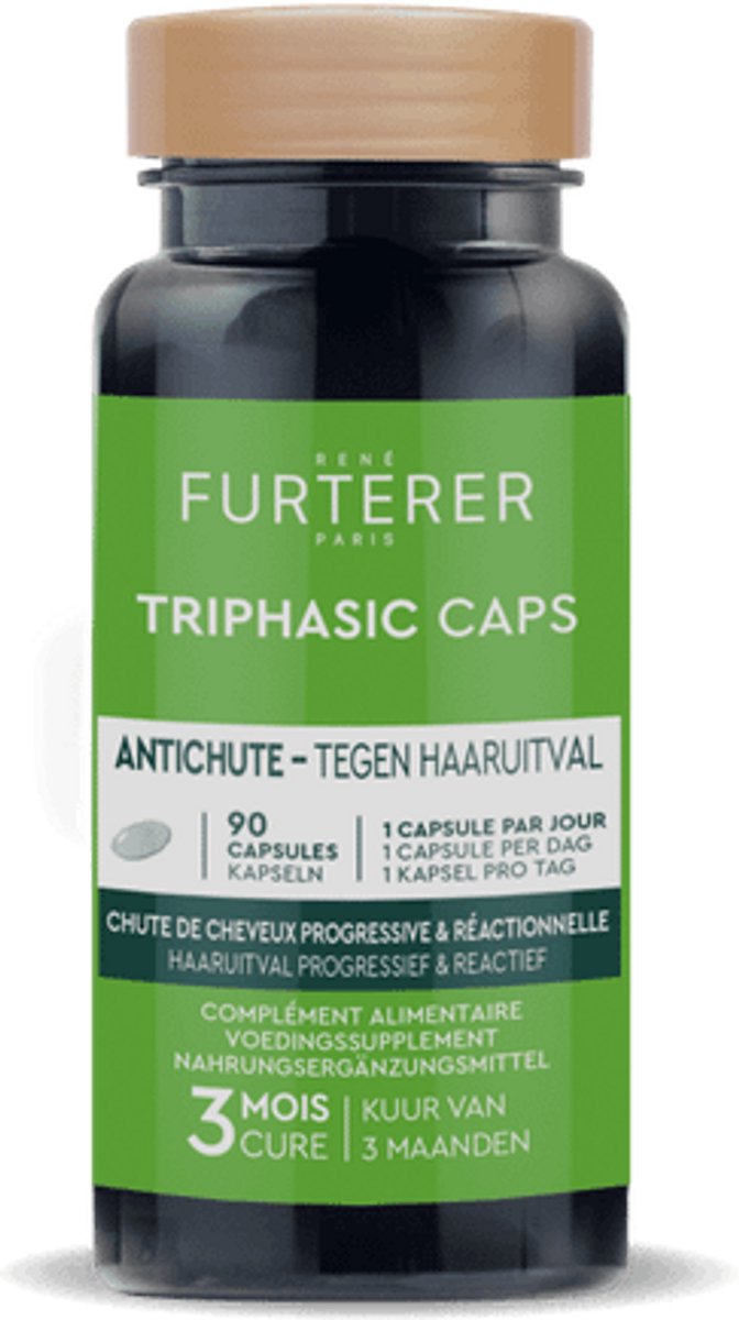 Rene Furterer Haarbehandlung Triphasic Caps Antichute Croissance & Force Behandlung von Haarausfall, Haarwachstum und Haarstärke