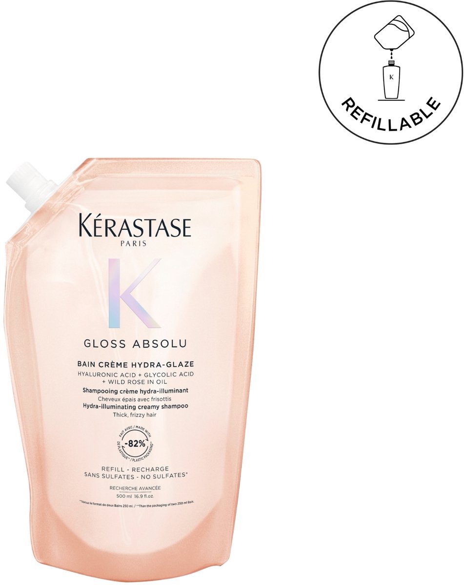 Kérastase Haarbehandlung Bain Crème Hydra-Glaze Feuchtigkeitsspendende und aufhellende Behandlung
