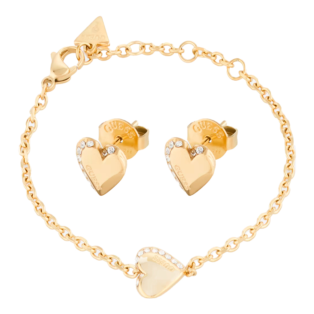 Guess Armbänder By Your Side Armband & Ohrringe JUBS06006JWYGS