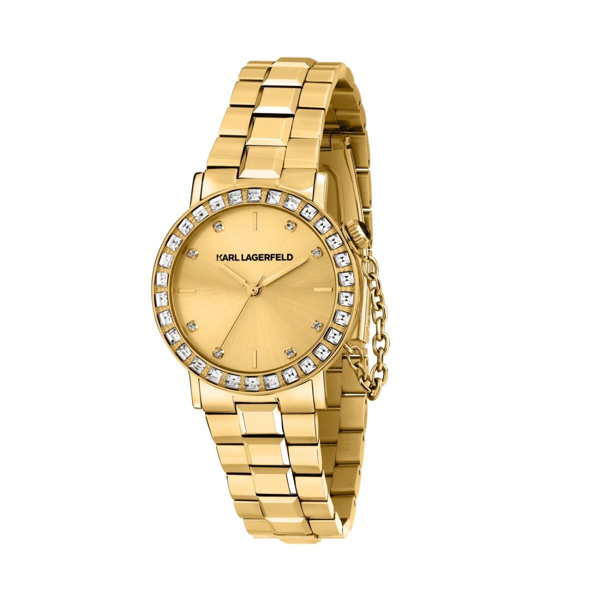 Karl Lagerfeld Damenuhren Uhr R0553100503 Kristalle