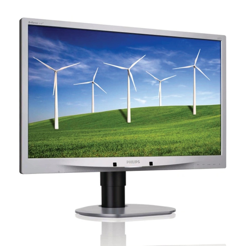 Philips Brilliance 241B4LPYCS - 24 Zoll - 1920x1080 - DP - DVI - VGA - Silber