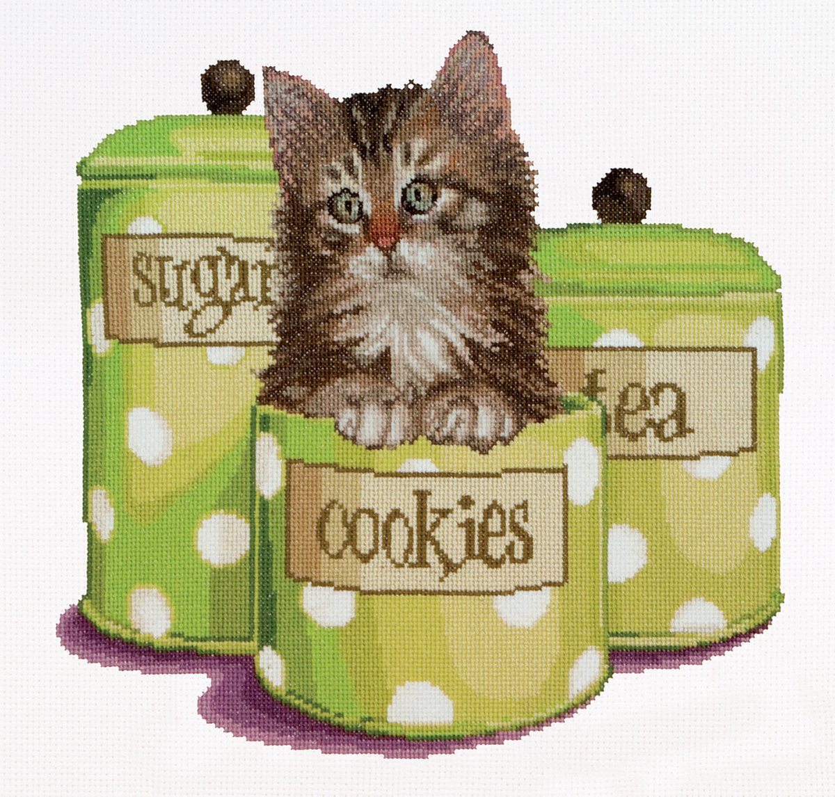Stickpackung Bild Cookie Time