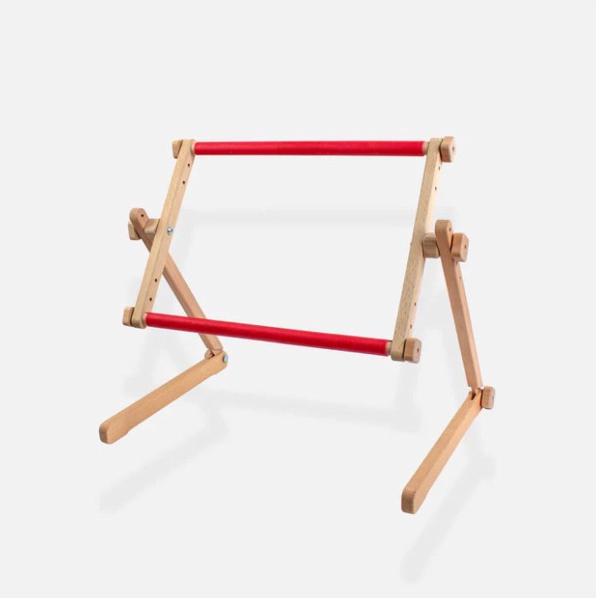 Stickrahmen mit Ständer – Stickrahmenständer aus Holz