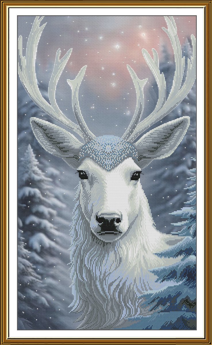 Stickpackung Bild Schnee Prinz