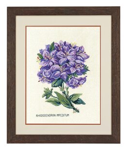 Stickpackung Bild Rhododendron