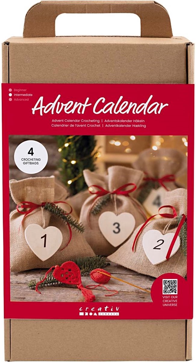 Bastelkit Adventskalender Häkeln
