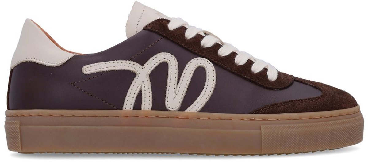 Braune Ledersneaker