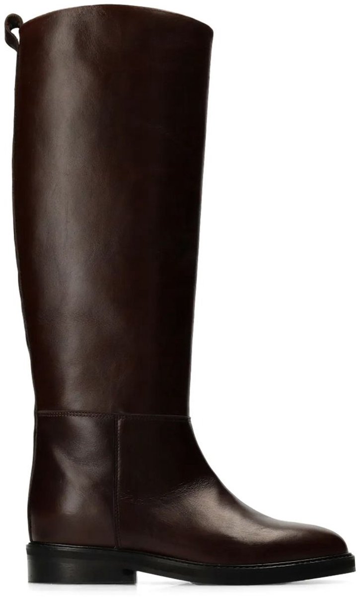 Braune Lederstiefel