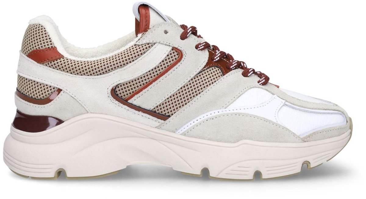 Graue Veloursleder-Sneaker