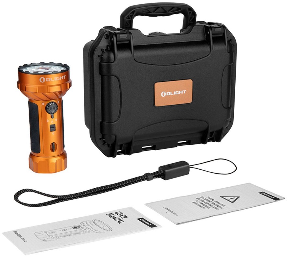 Olight Marauder Mini 2 leistungsstarke LED Taschenlampe mit 10000 Lumen und 750 Metern Leuchtweite