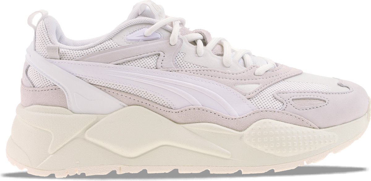 Puma RS-X Efekt Premium Weiß Federgrau Unisex Sneaker 390776-02 40