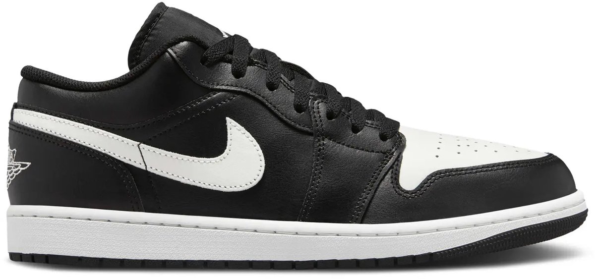 Air Jordan 1 Low Orca Herren Sneaker Schwarz Summit-Weiß 553558-043 44