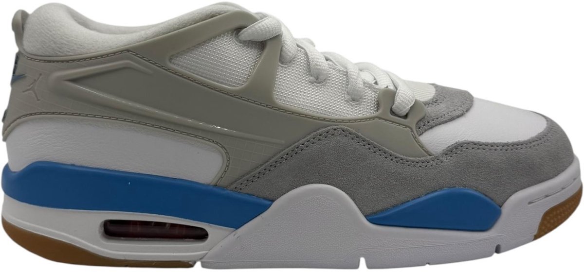 Air Jordan 4 RM GS University Blue Kinder-Sneaker Weiß Neutralgrau FQ7938-104 40