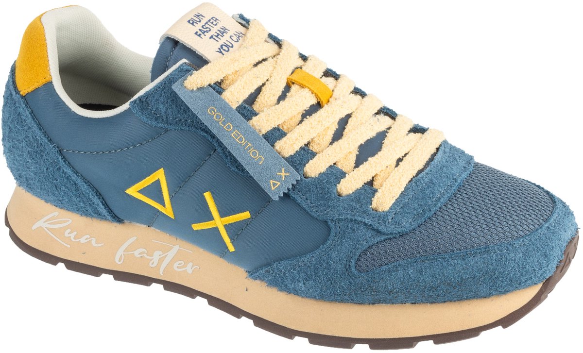 SUN68 Tom Vintage, Blaue Herren-Sneaker 41 blau