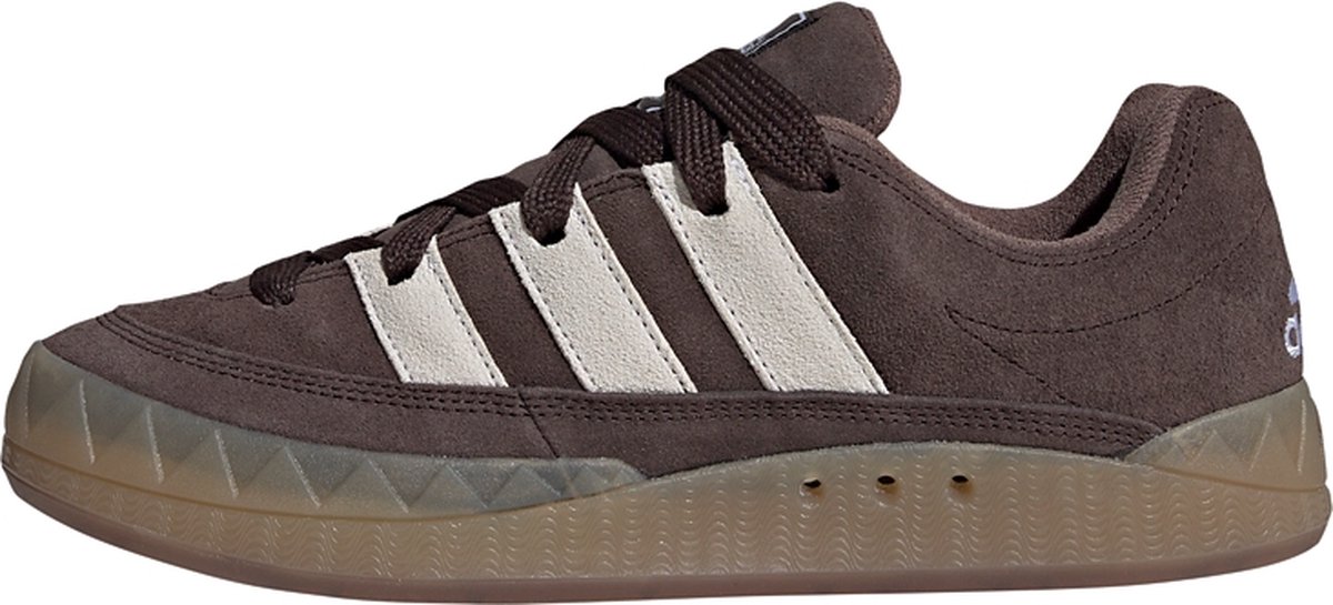 Adidas Adimatic Dunkelbraun Unisex Sneaker Wolkenweiß Erd-Schicht ID3947 37⅓