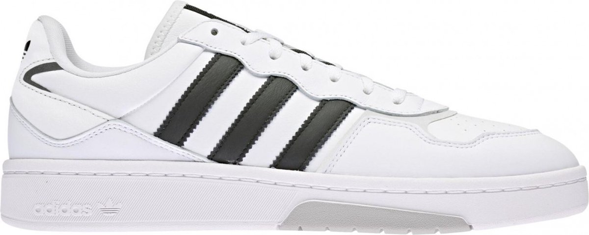 adidas Courtic Weiß Schwarz Unisex Sneaker Wolkenweiß Kernschwarz GX6318 37⅓