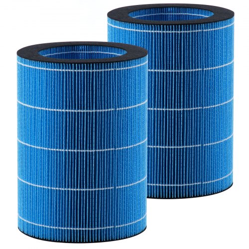 VEVOR ersättningsfilter för avdunstningsluftfuktare, 2-pack, kompatibel med VEVOR 5L (1,32G) modell BZT-234 avdunstningsluftfuktare, enkel att installera för förlängd filterlivslängd