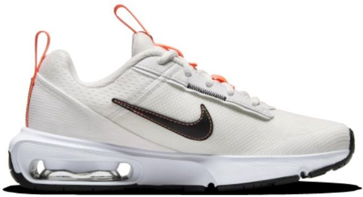 Nike Air Max Interlock Lite GS Weiß Hyper Orange Schwarz Kinder Sneaker Creme Summit-White DH9393-105 36.5