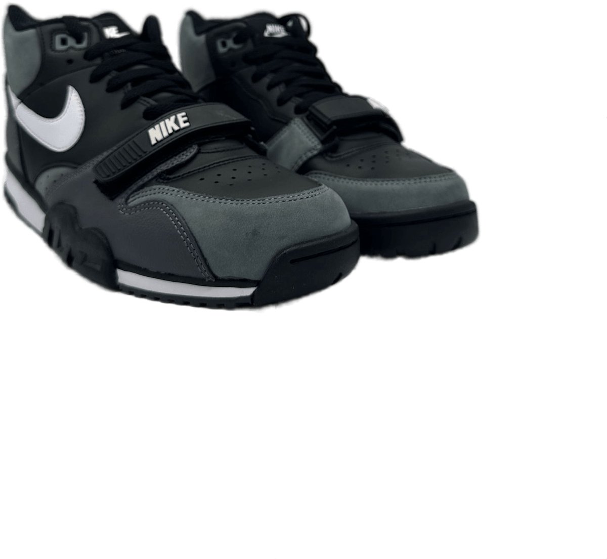 Nike Air Trainer 1 Schwarz Grau Herren Sneakers Weiß Dunkelgrau Cool-Grau FD0808-001 42.5