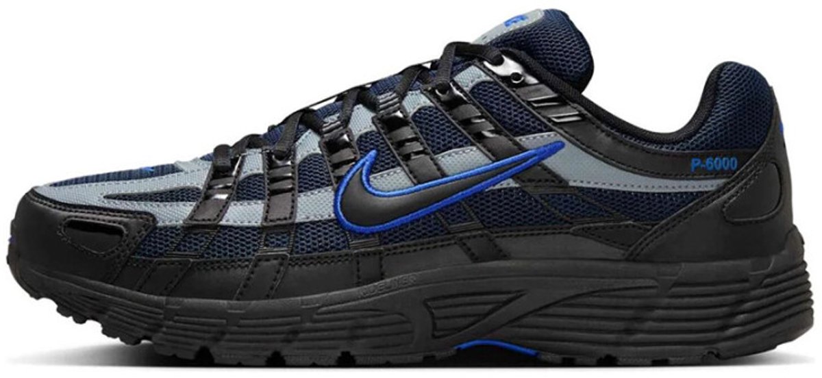 Nike P 6000 Atmungsaktive Low-Top Laufschuhe Herren Obsidianfarbene Sneaker IF6199-002 40