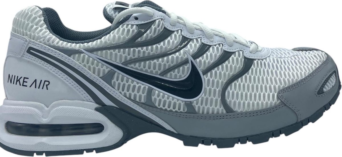 Nike Air Max Torch 4 Weiß Herren Sneaker Anthrazit-Wolfsgrau 343846-100 44