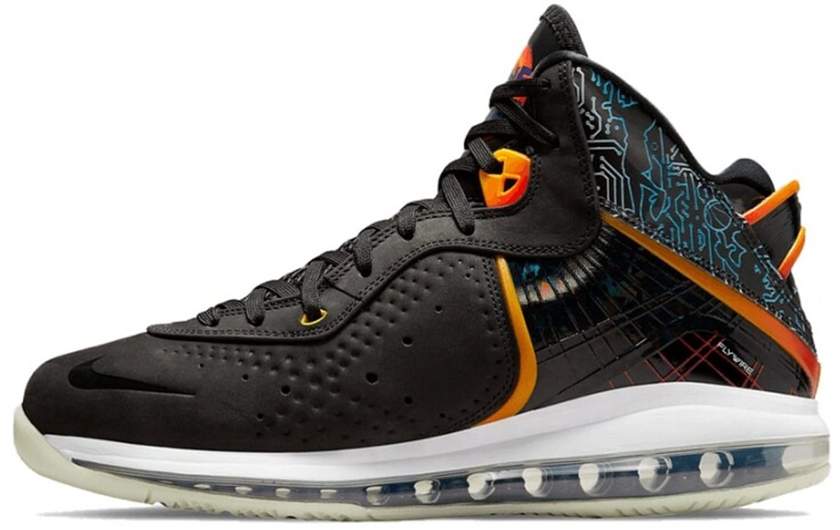 Space Jam x Nike LeBron 8 A New Legacy Herren Sneaker Schwarz Mehrfarbig DB1732-001 45