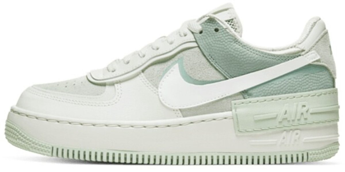 Nike Air Force 1 Shadow Pistachio Frost Damen Sneaker Green Spruce-Aura White CW2655-001 40.5
