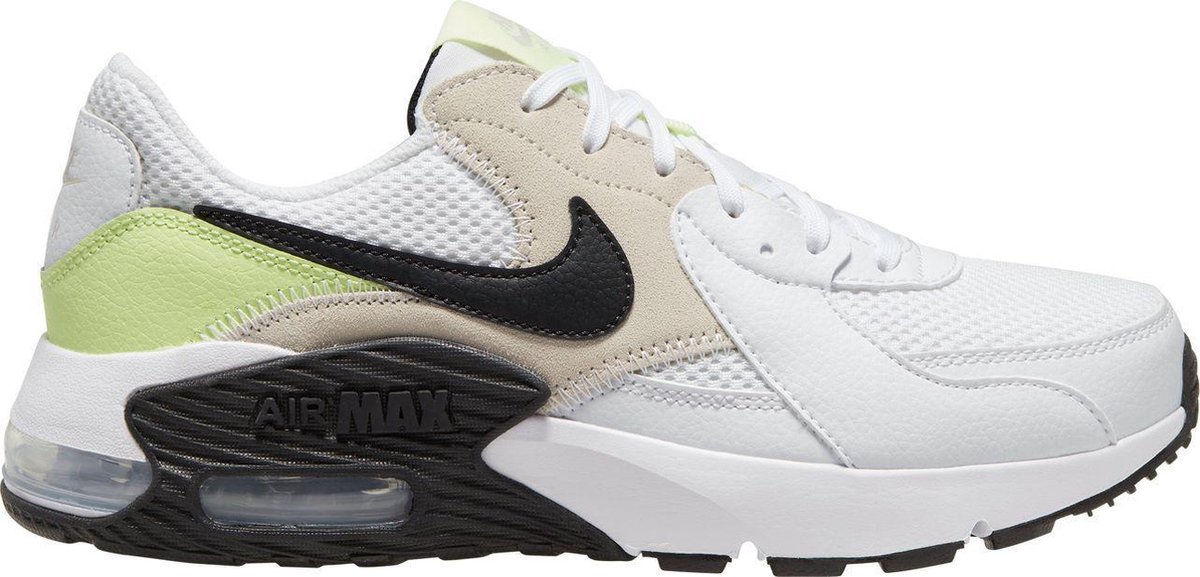 Nike Air Max Excee 'Weiß Schwarz Grün' Damen CD5432-105 37.5
