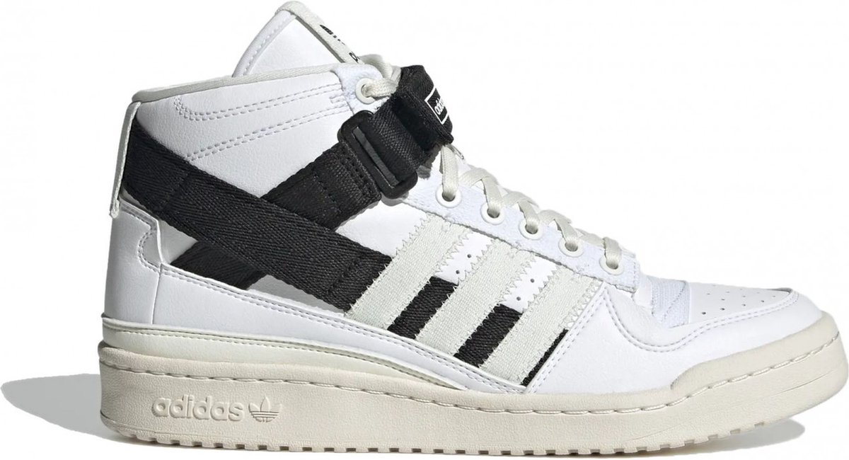 Parley x adidas Forum Mid Weiß Schwarz Unisex Sneaker Wolkenweiß Off-White Kernschwarz GV7616 43⅓