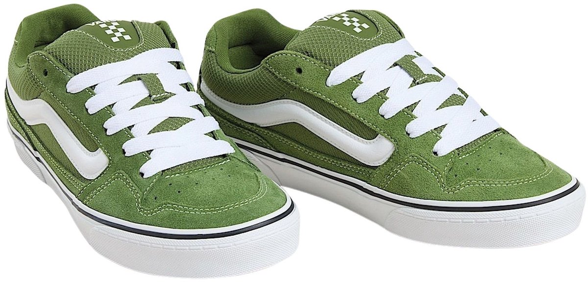 Vans Caldrone Bequeme Vielseitige Low-Top Skate-Schuhe Herren Sneaker Grün VN000CSPD6S 44.5
