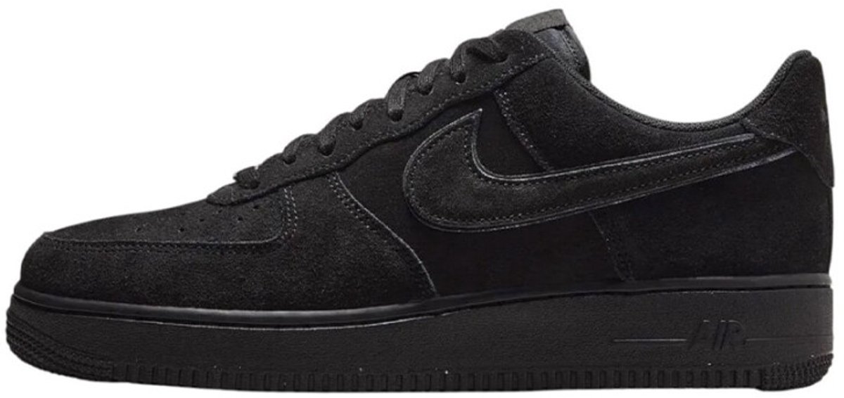 Nike Air Force 1 07 LV8 Black Cat Herren Sneaker HQ1966-002 47