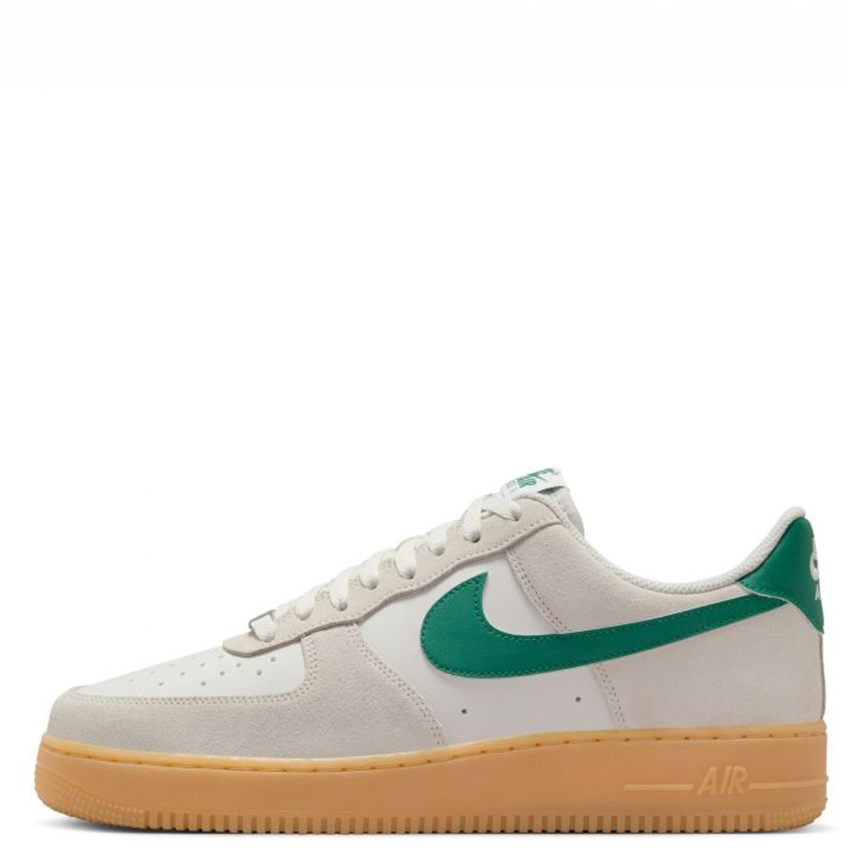 Nike Air Force 1 07 LV8 Gum Pack - Phantom Malachite Herren Sneaker Creme Gummi-Gelb FQ8714-001 38.5