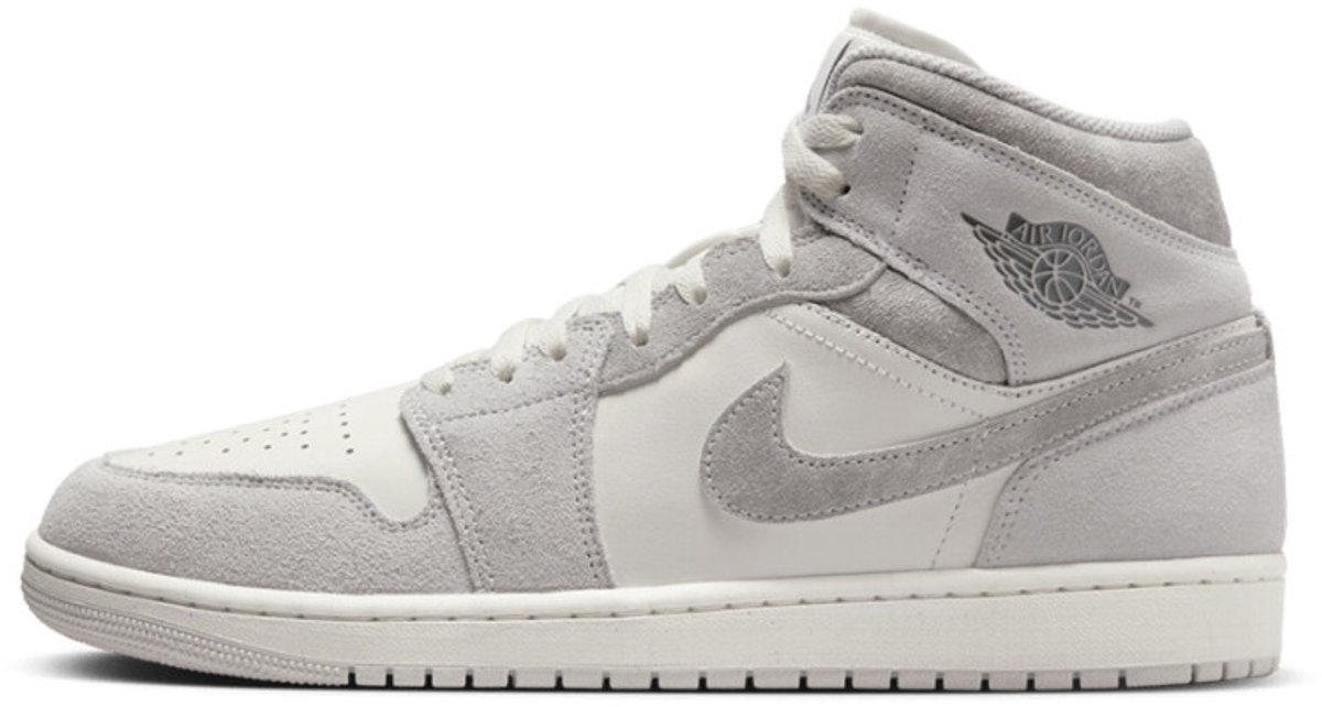 Air Jordan 1 Mid SE Neutralgrau Segel Herren Sneaker Rauchgrau FQ7720-002 40