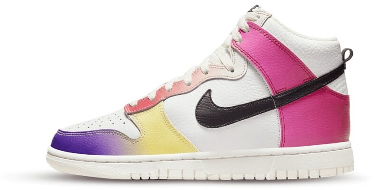 Nike Dunk High Multi-Color Gradient Damen Sneaker Summit-White Team-Red Gym-Red FD0802-100 40