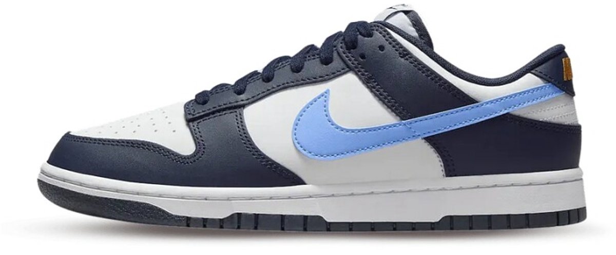 Nike Dunk Low Obsidian University Blue Unisex-Sneaker Weiß University-Gold FN7800-400 41