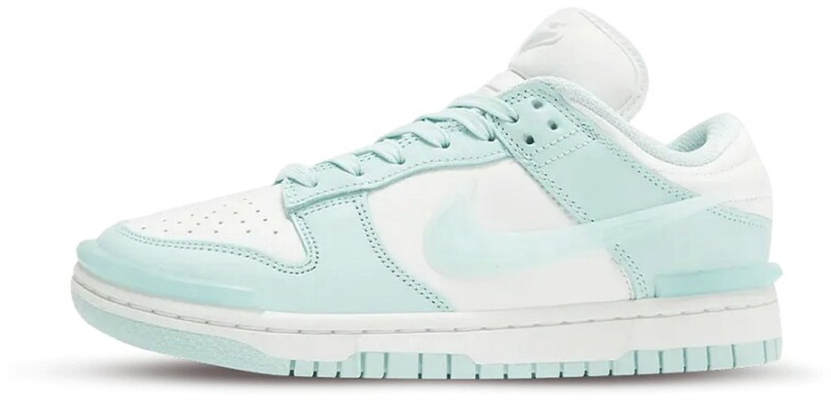 Nike Damen Dunk Low Twist Jade Ice Damen Sneaker Blue Summit-White DZ2794-101 41