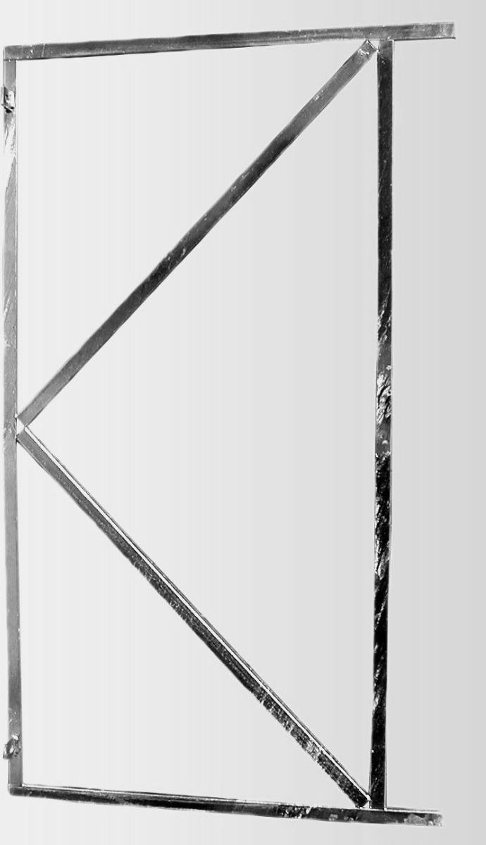 Gartentor Torrahmen einstellbar 100x180cm