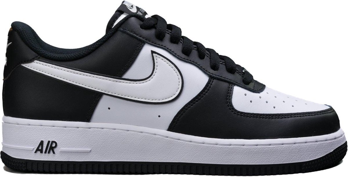 Nike Air Force 1 Low '07 White Swoosh Panda Sneakers DV0788-001 40.5