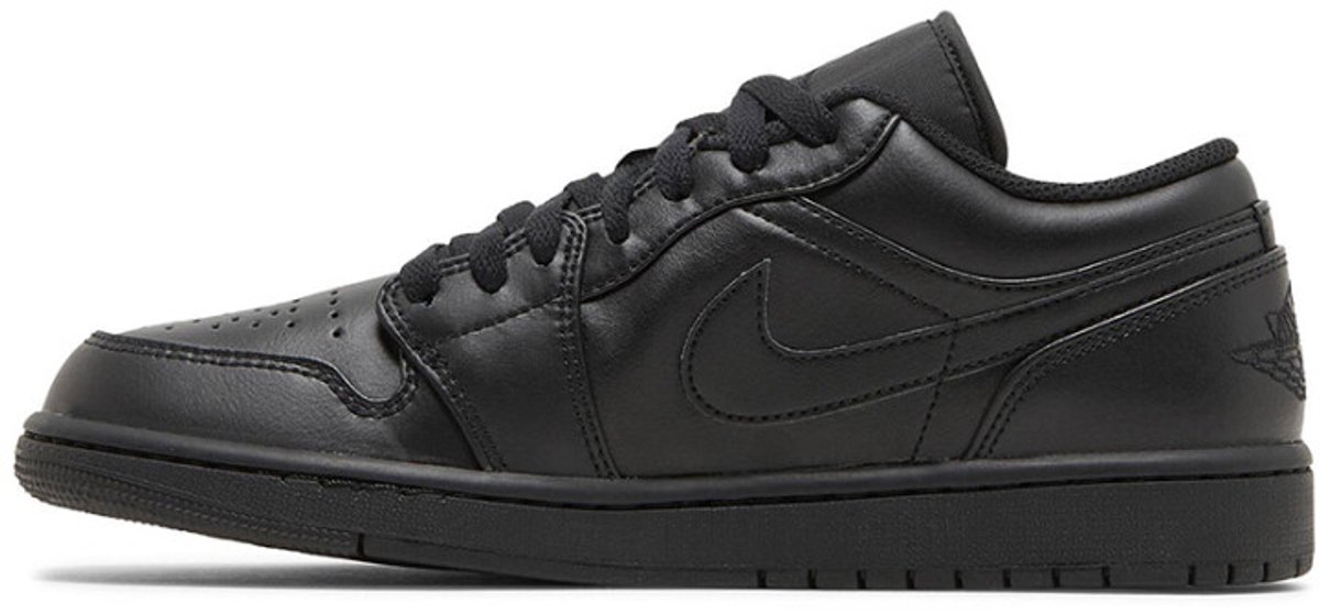Air Jordan 1 Low Triple Black 2022 Herren Sneaker 553558-093 42