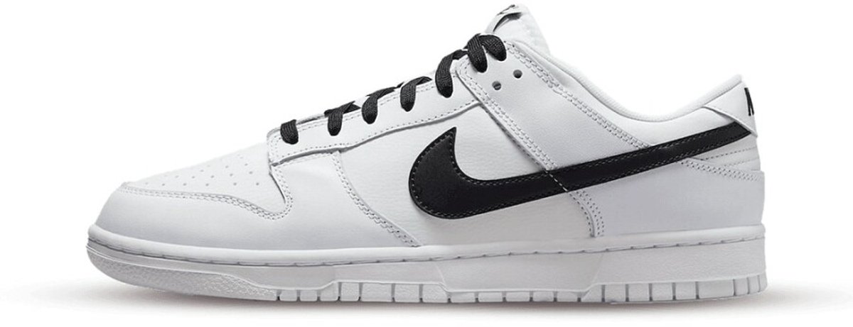 Nike Dunk Low Reverse Panda Herren Sneaker Weiß Schwarz DJ6188-101 46