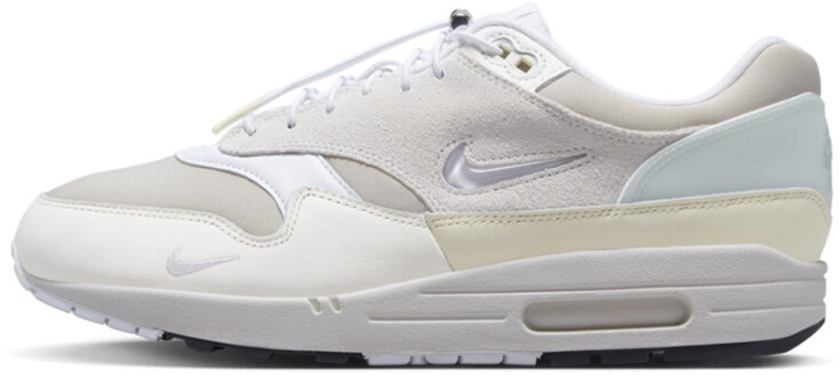 Nike Air Max 1 Premium Hangul Tag Unisex Sneaker Weiß Summit-White Sail DZ5317-121 47