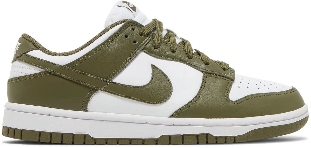 Nike Dunk Low Medium Olive Damen Sneaker Grün Weiß DD1503-120 35.5