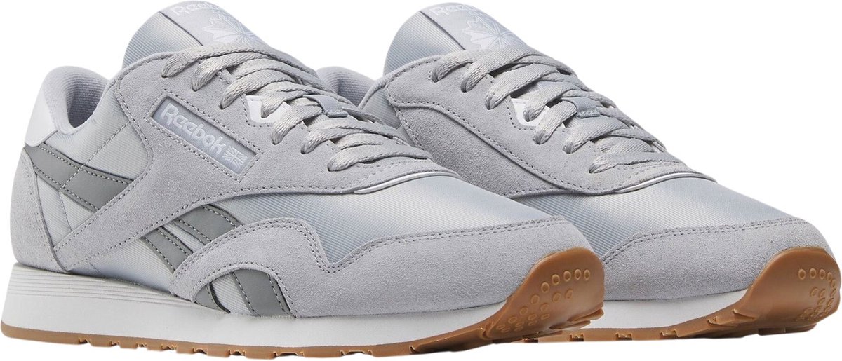 Reebok Classic Nylon Bequeme Vielseitige Unterstützung Low-Top Laufschuhe Unisex Sneaker Grau 100074325 41
