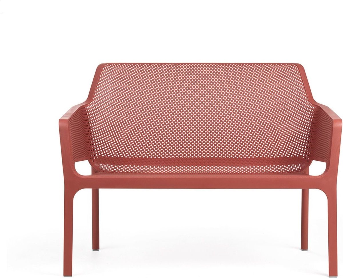 Nardi Net Bench Loungebank - stapelbar - corallo